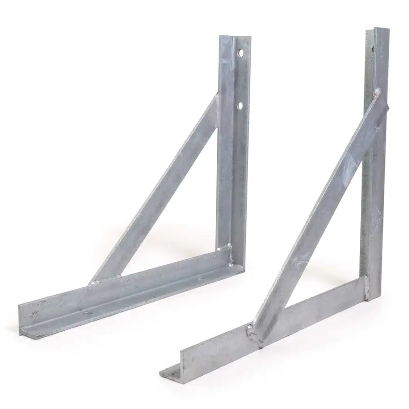 Sturdy-Lite Gator Semi Truck Step Box Brackets 21" x 22" | Set of 2