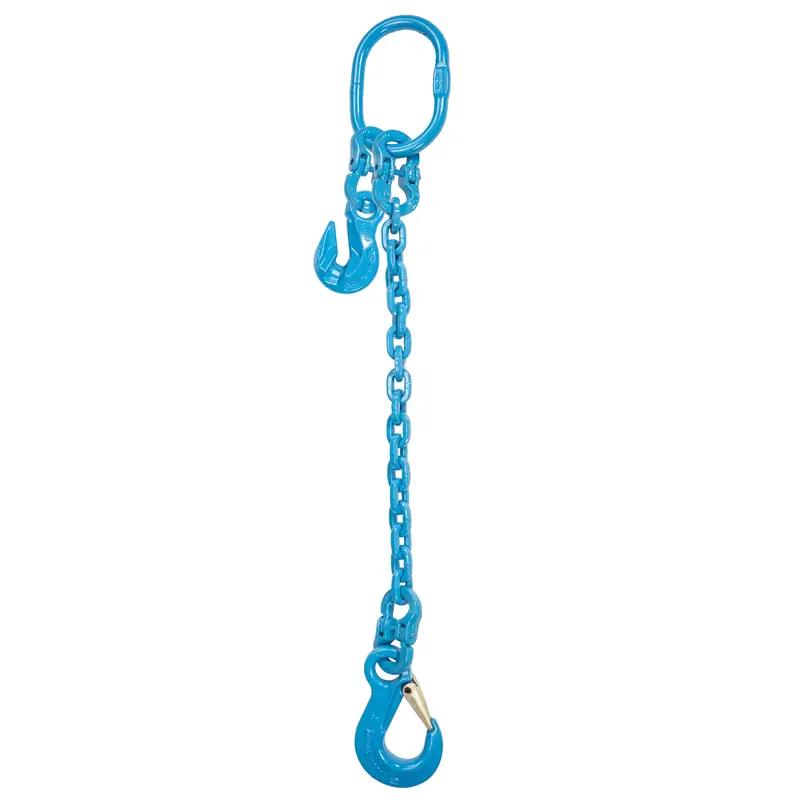 1/2" x 20' - Pewag  Adjustable Single Leg Chain Sling w/ Sling Hook - Grade 120