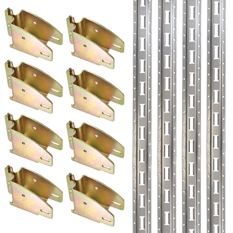 Vertical E Track Shelving Kit