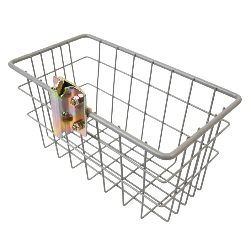 Small E-Track Storage Bin | Steel Wire | 12-1/2"W x 6-1/2"H x 6-3/4"D