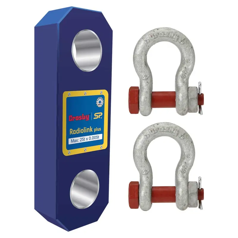 Straightpoint CP1T 1 T Compound Plus with 2 Crosby 5/8" Shackles