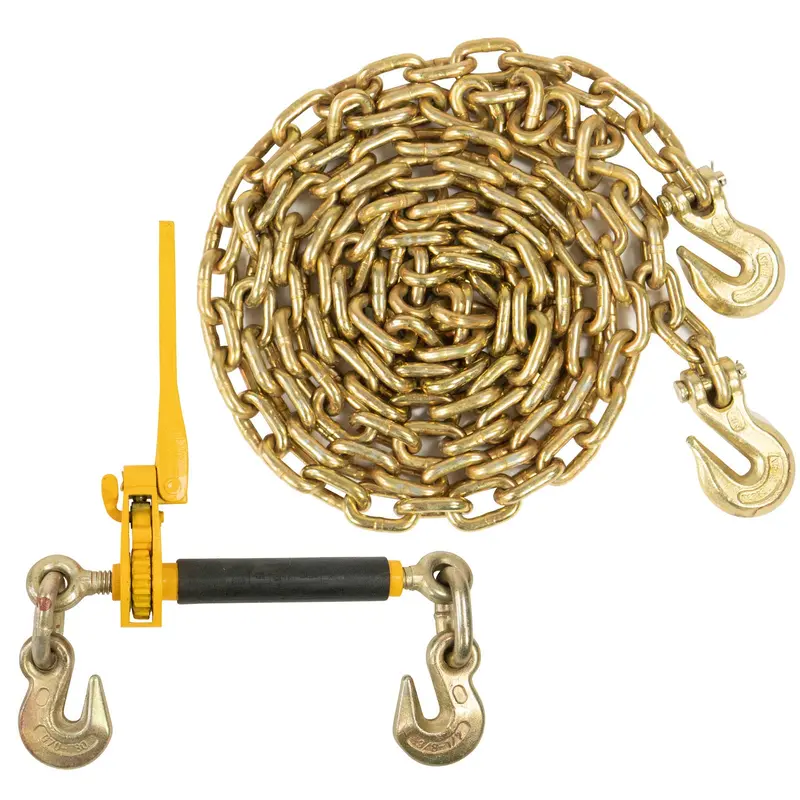 1/2" x 16' Grade 70 Transport Chain and Binder Kit | Peerless QuikBinder Plus