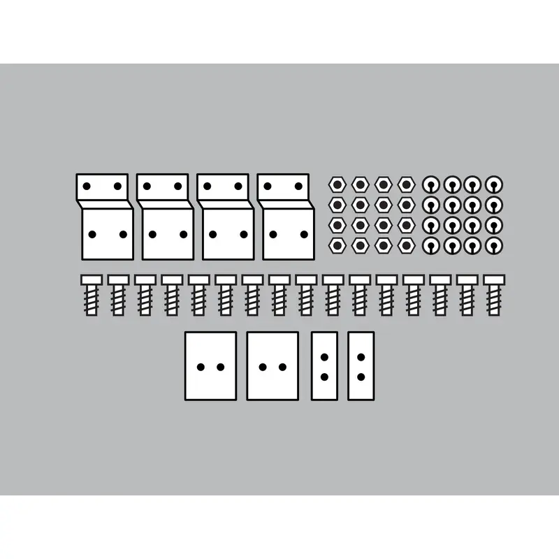 Sturdy-Lite Cab Rack Side Mounting Kit