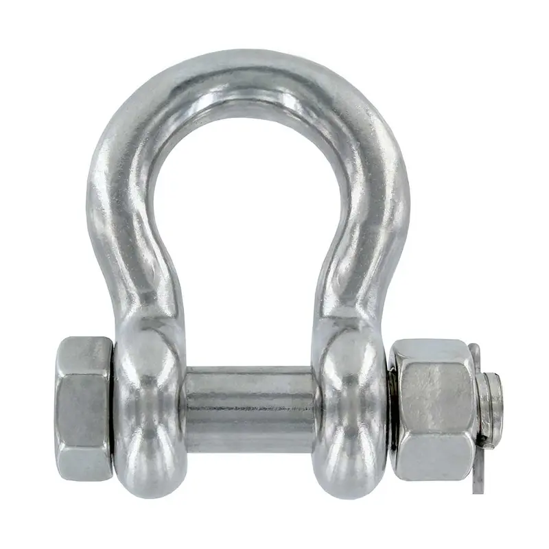 1/2" Stainless Steel Bolt Type Anchor Shackle Type 316