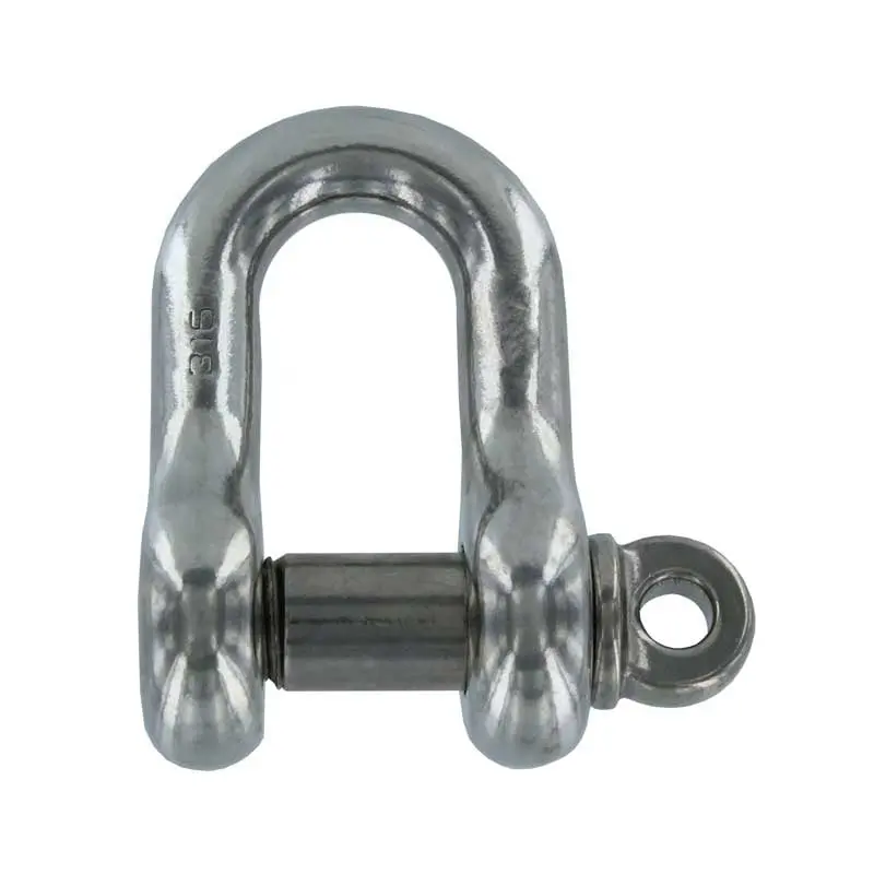 1" Screw Pin Chain Shackle Stainless Steel