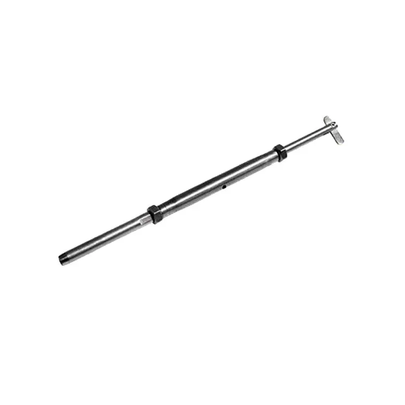1/4" (3/16" cable) Drop Pin/Swage Stud Stainless Steel Turnbuckle