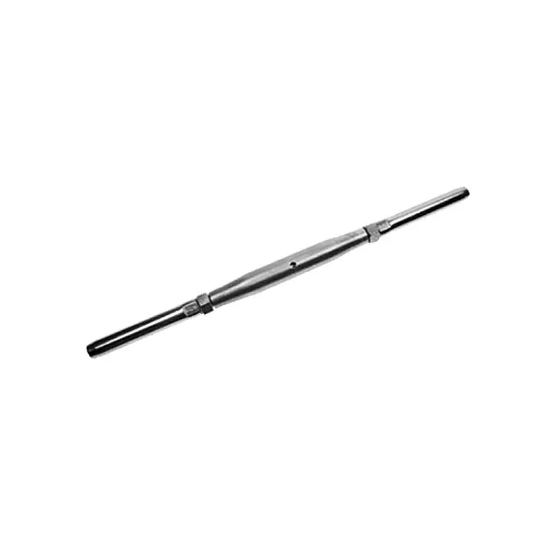 1/2" x 6" Swage Stud & Swage Stud Stainless Steel Turnbuckle | 5/16" Cable