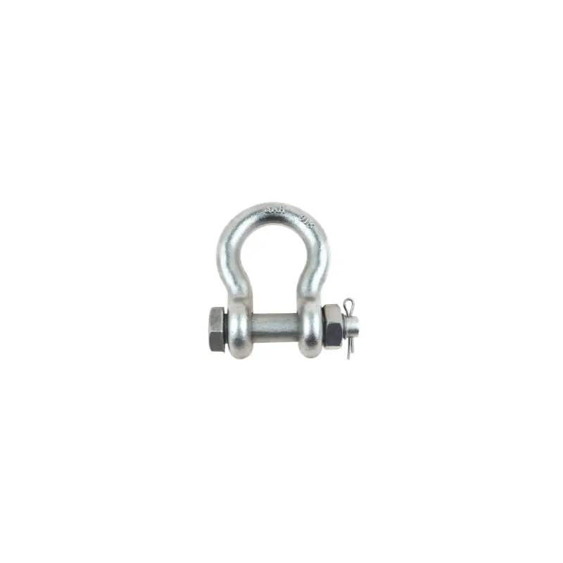 1" Stainless Steel Drop Forged Bolt Pin Anchor Shackle - 5 Ton