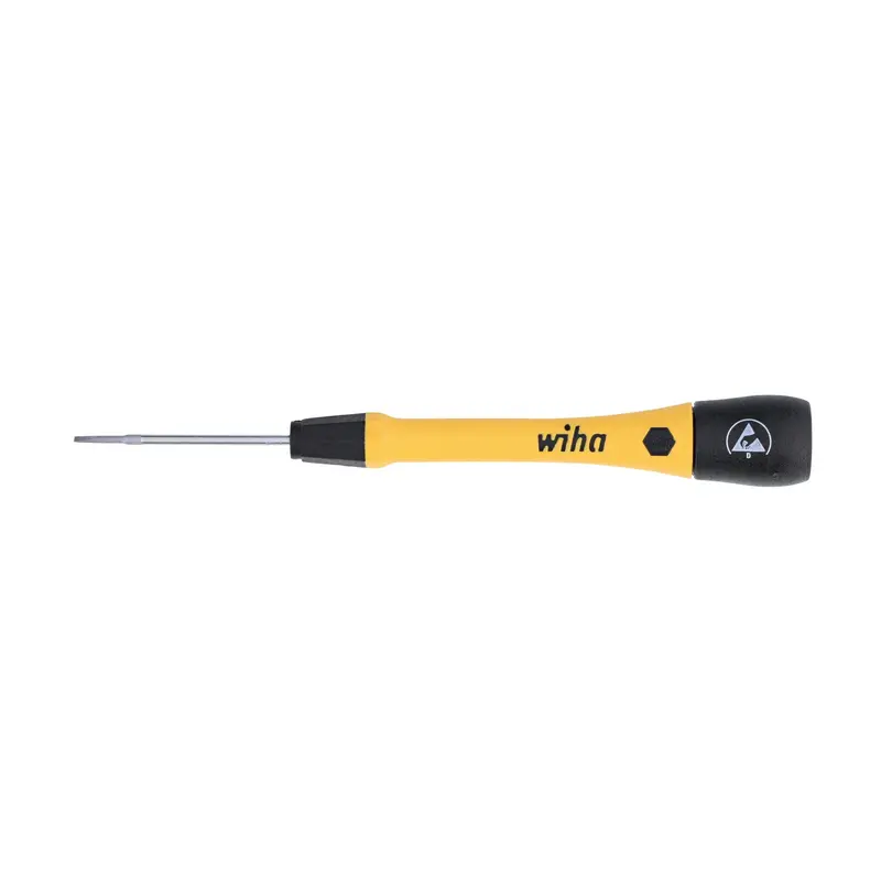 ESD Safe PicoFinish Precision Screwdriver - Slotted 1.5mm x 40mm