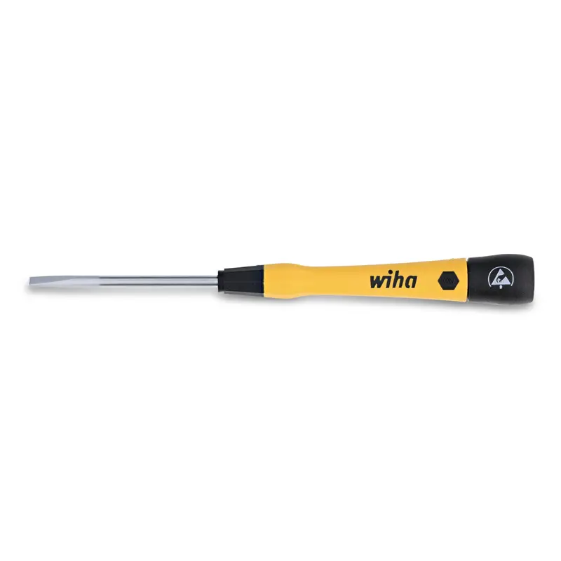ESD Safe PicoFinish Precision Screwdriver - Slotted 4.0mm x 60mm