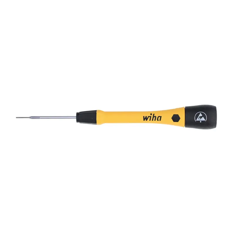 ESD Safe PicoFinish Precision Screwdriver - Slotted .8mm x 40mm