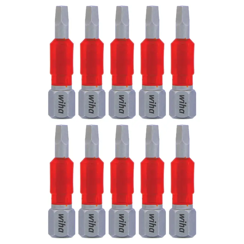 MaxxTor Impact Bit Square #1 x 29mm - 10 Pack