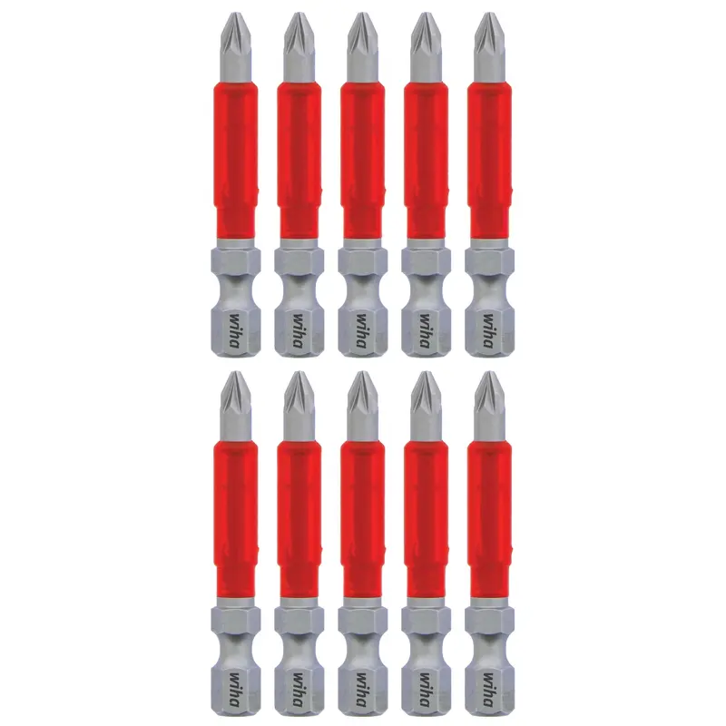 MaxxTor Impact Bit Pozidriv #1 x 49mm - 10 Pack