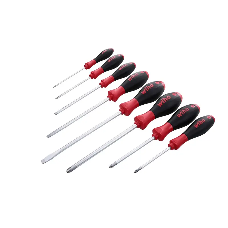 8 Piece SoftFinish Slotted and Phillips Screwdriver Set