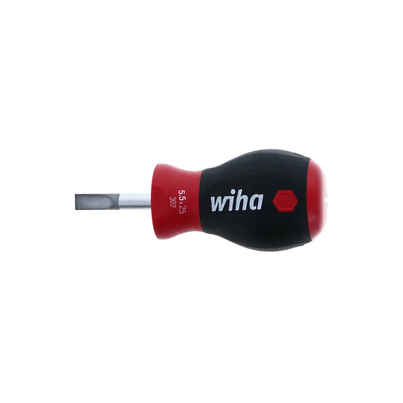 SoftFinish Stubby Slotted Screwdriver 5.5mm x 25mm