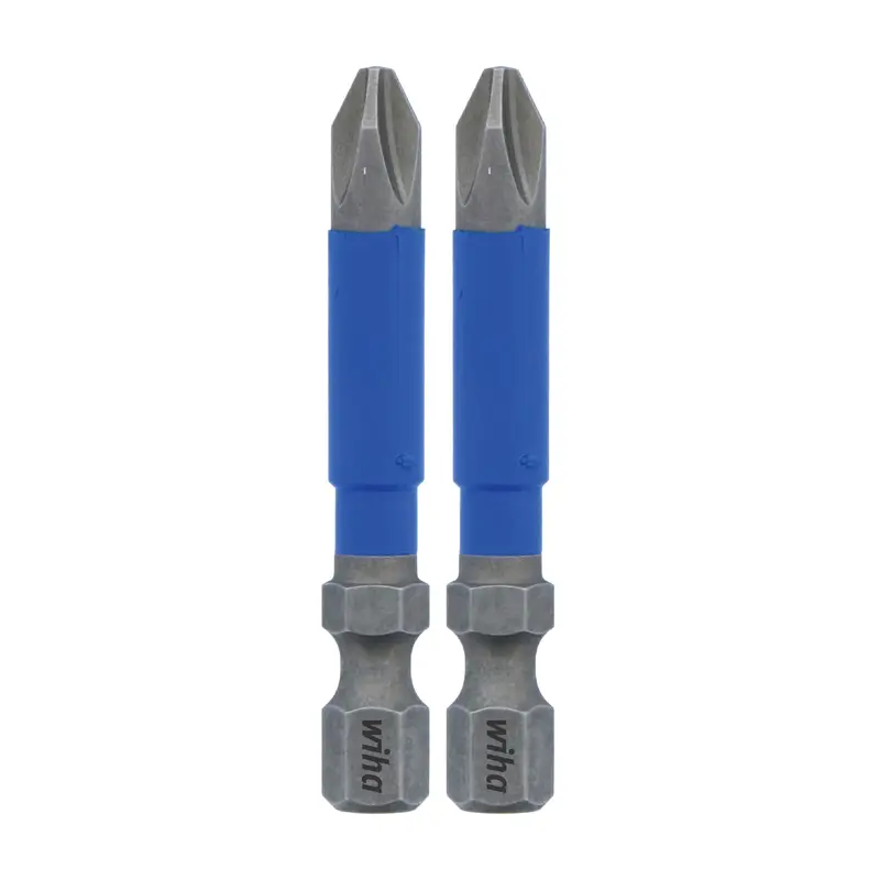 TerminatorBlue Impact Bit Phillips #2 - 2 Inch - 2 Pack