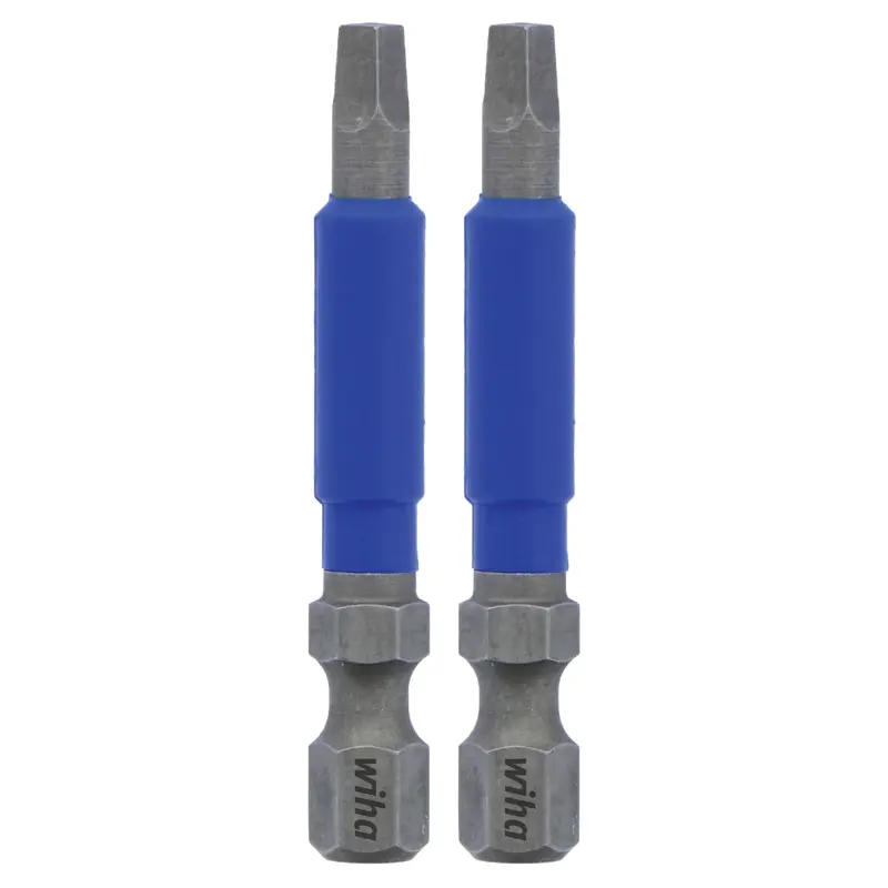 TerminatorBlue Impact Bit Square #2 - 2 Inch - 2 Pack